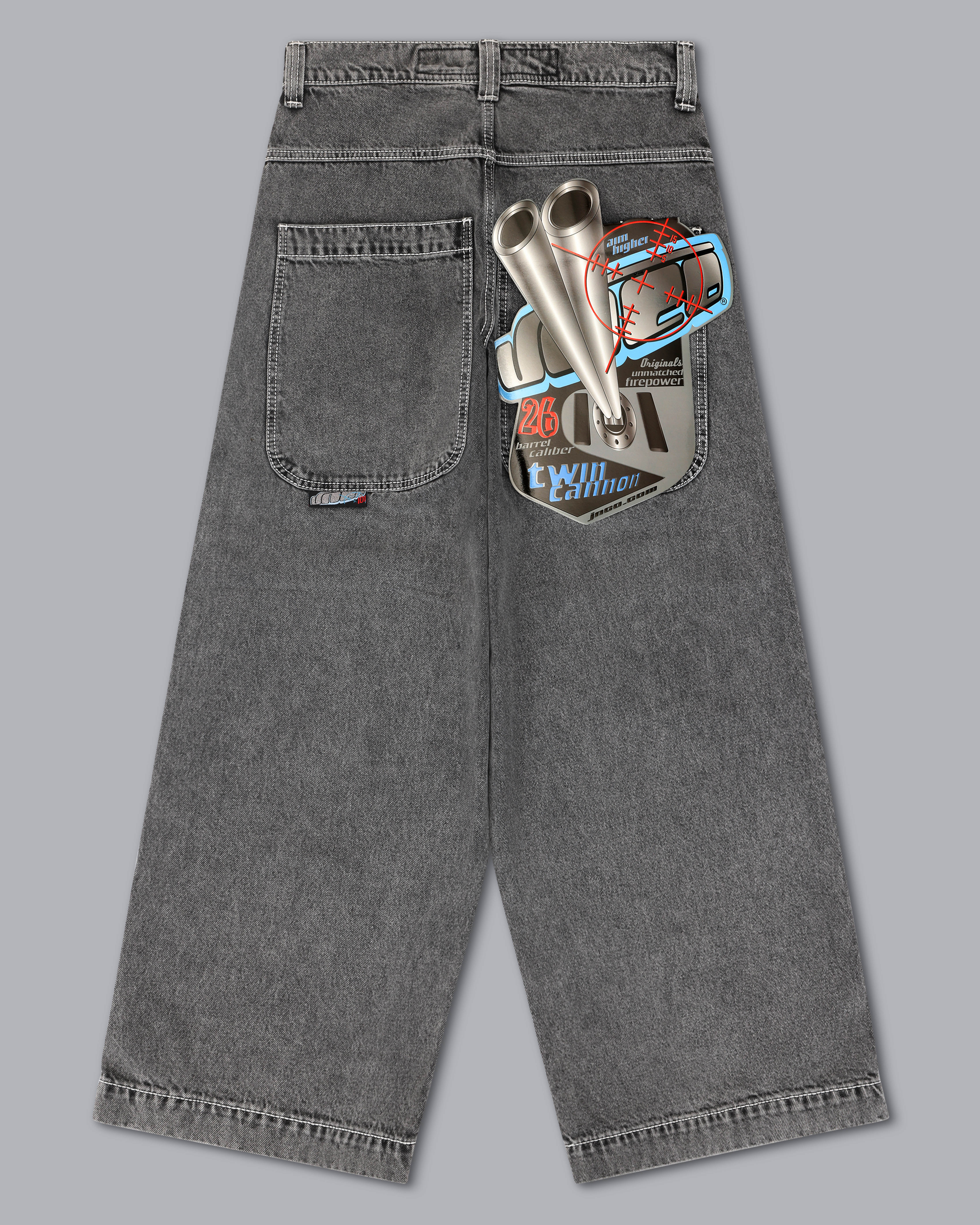 101 Twin Cannon. 26". Black Vintage. - Image 10