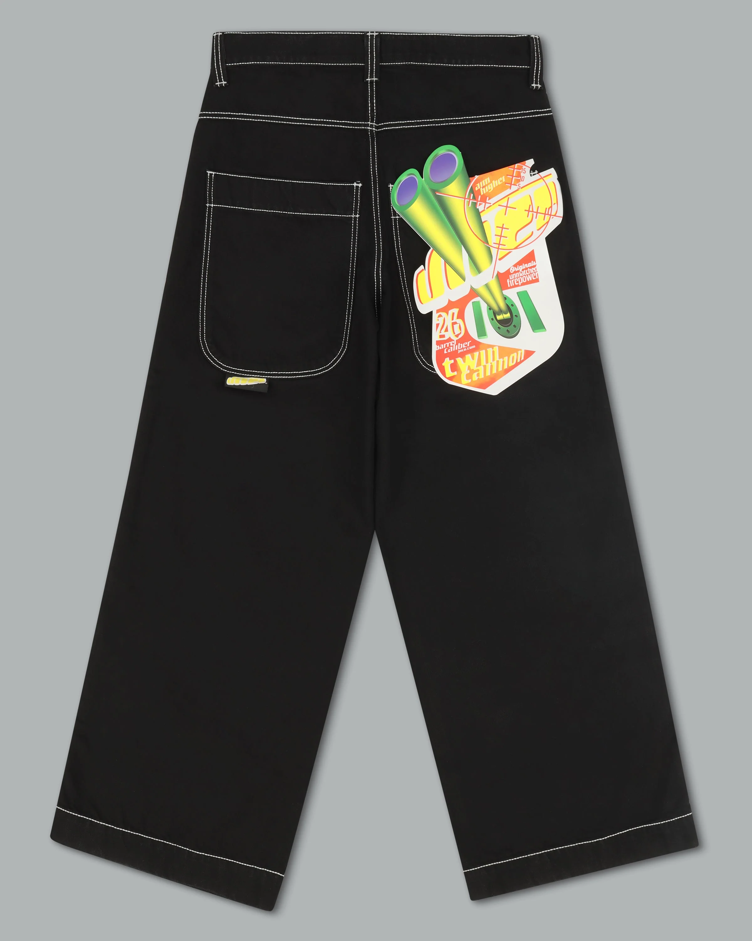 101 Twin Cannon. 26”. Jet Black. - Image 9