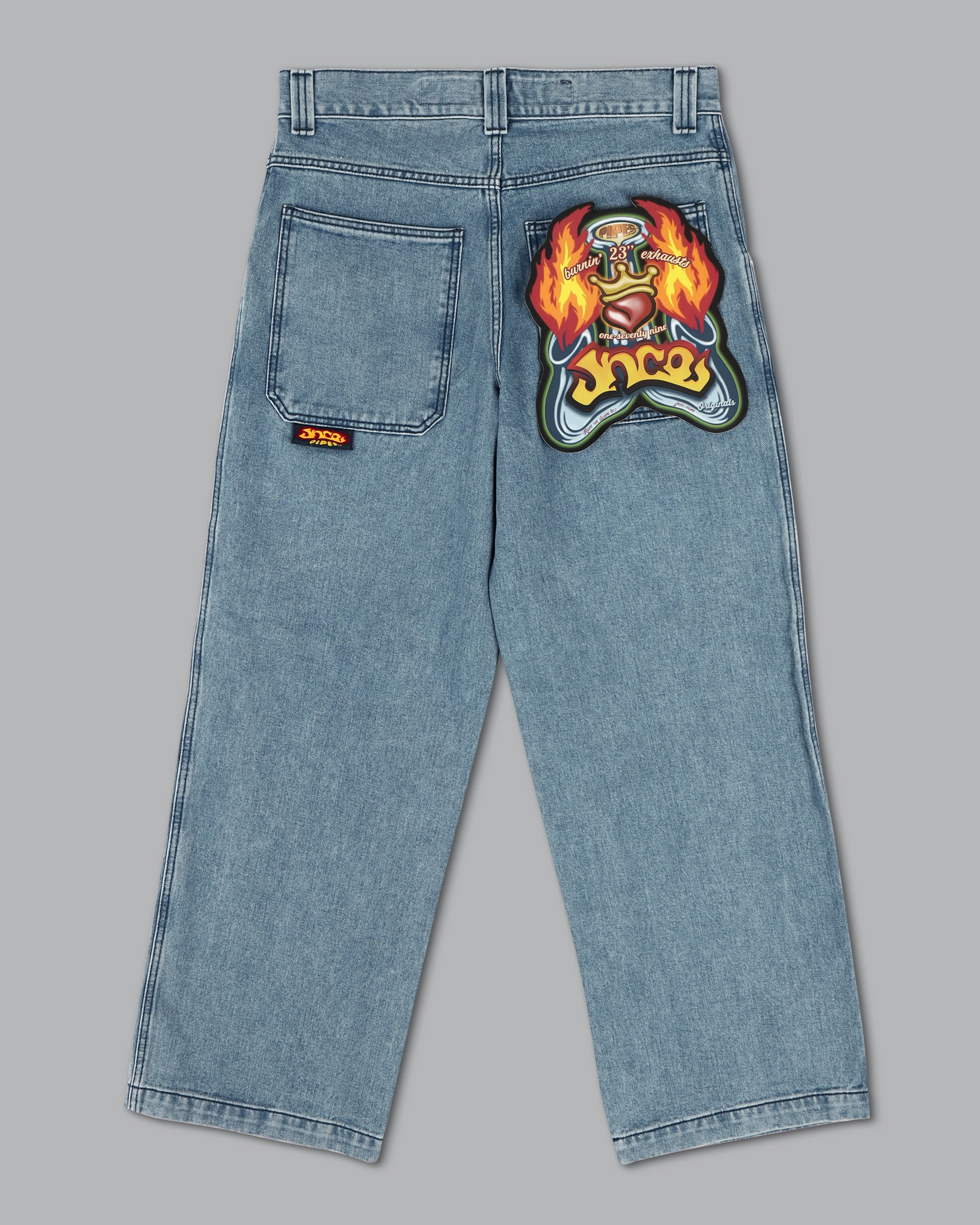 179 Pipes. 23". Antique. - Image 11