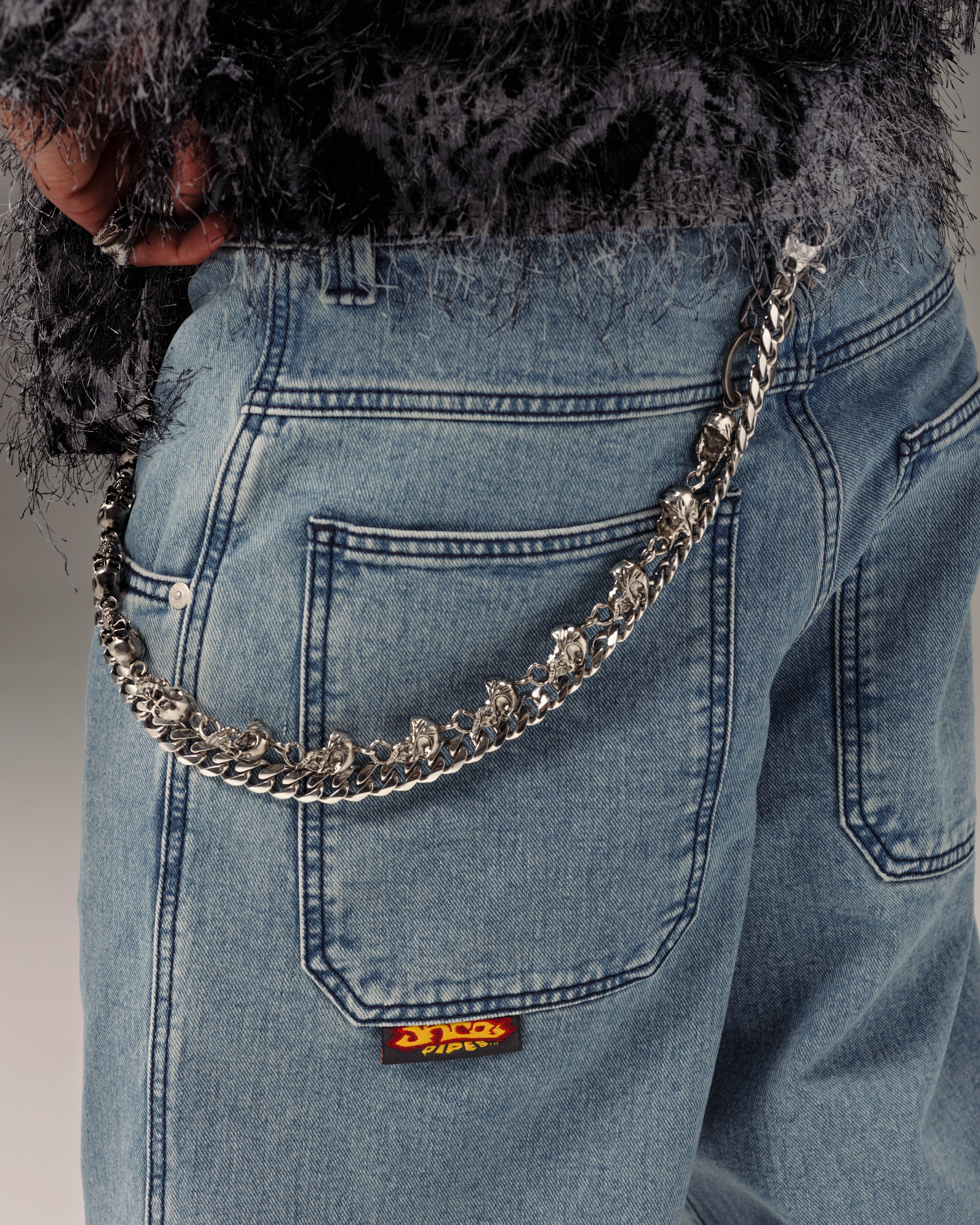 179 Pipes. 23". Antique. - Image 9