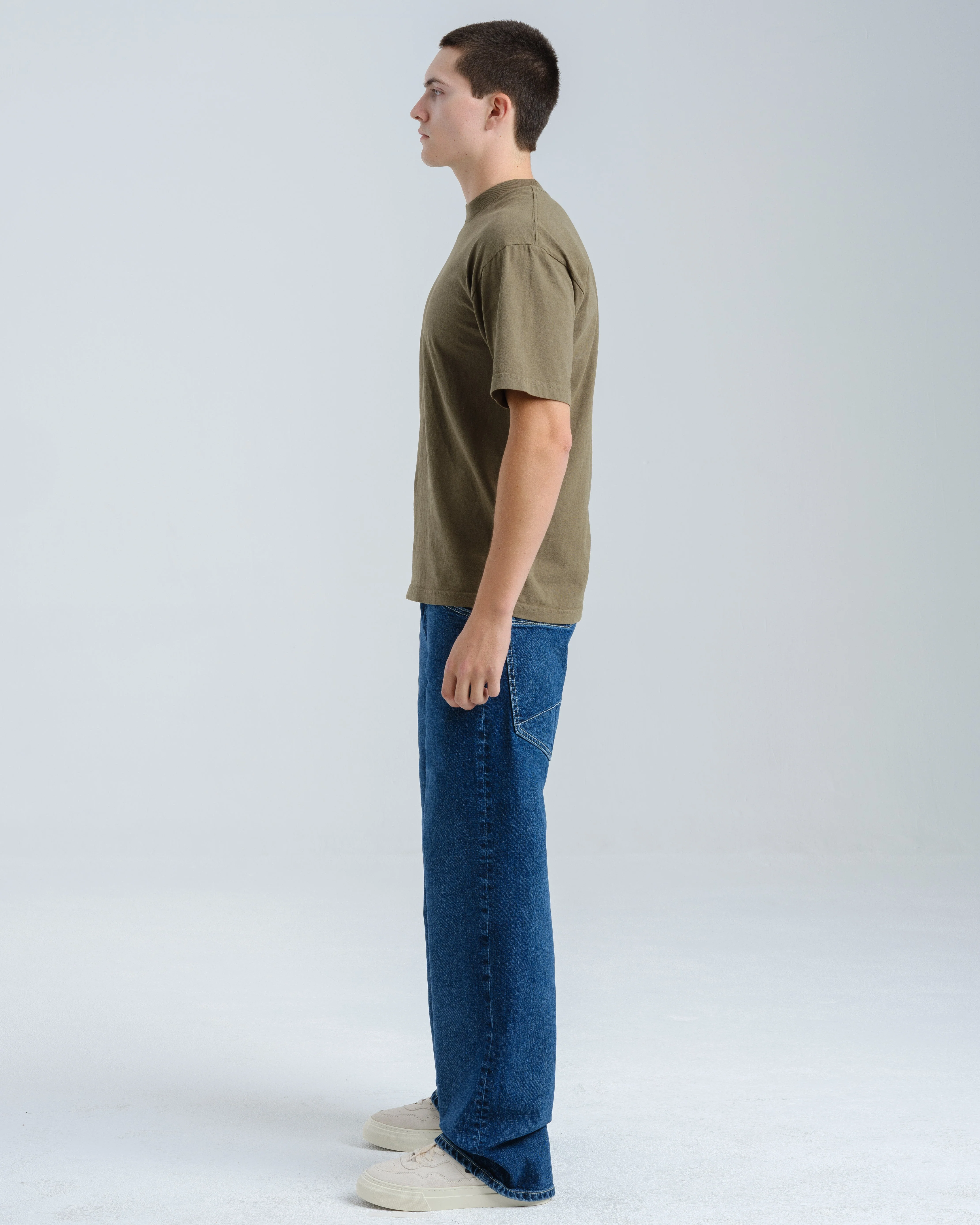 Pivot. 21". Hand-Sand Dark Stone. - Image 4