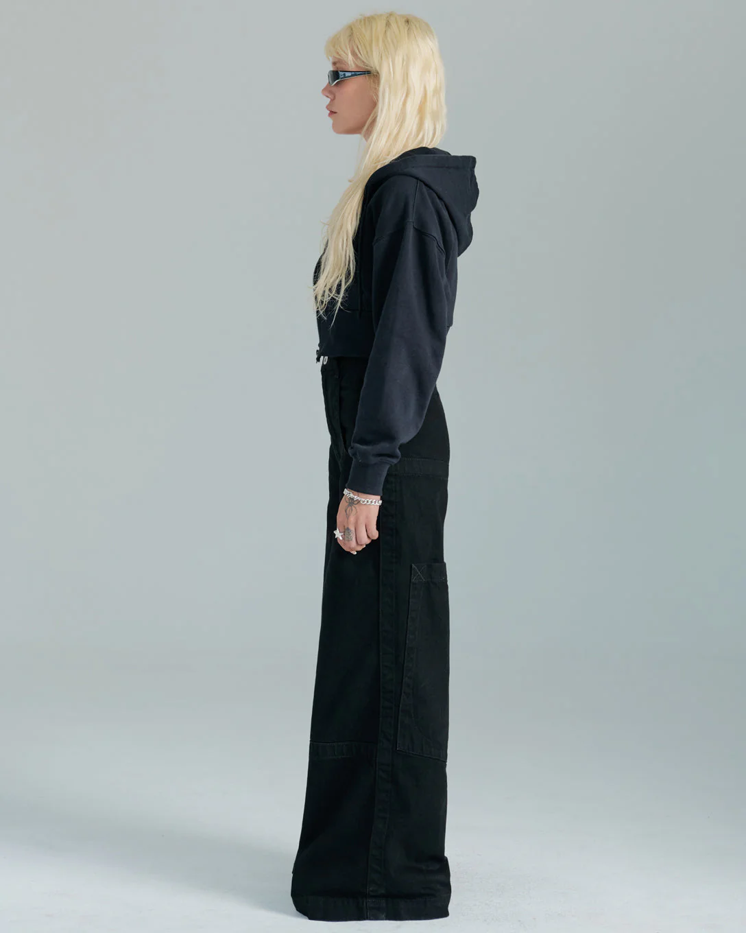 The Camilla Jeans. 27”. Jet Black. - Image 5