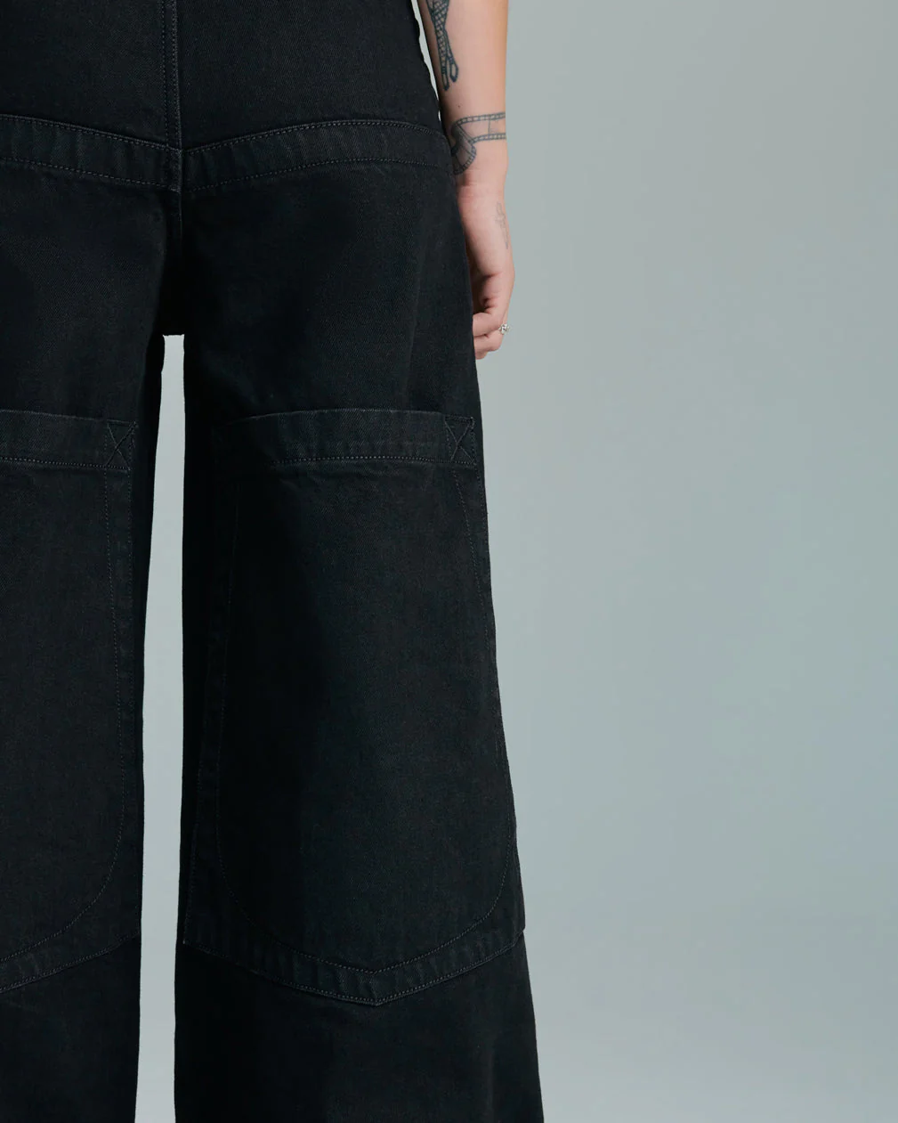 The Camilla Jeans. 27”. Jet Black. - Image 8