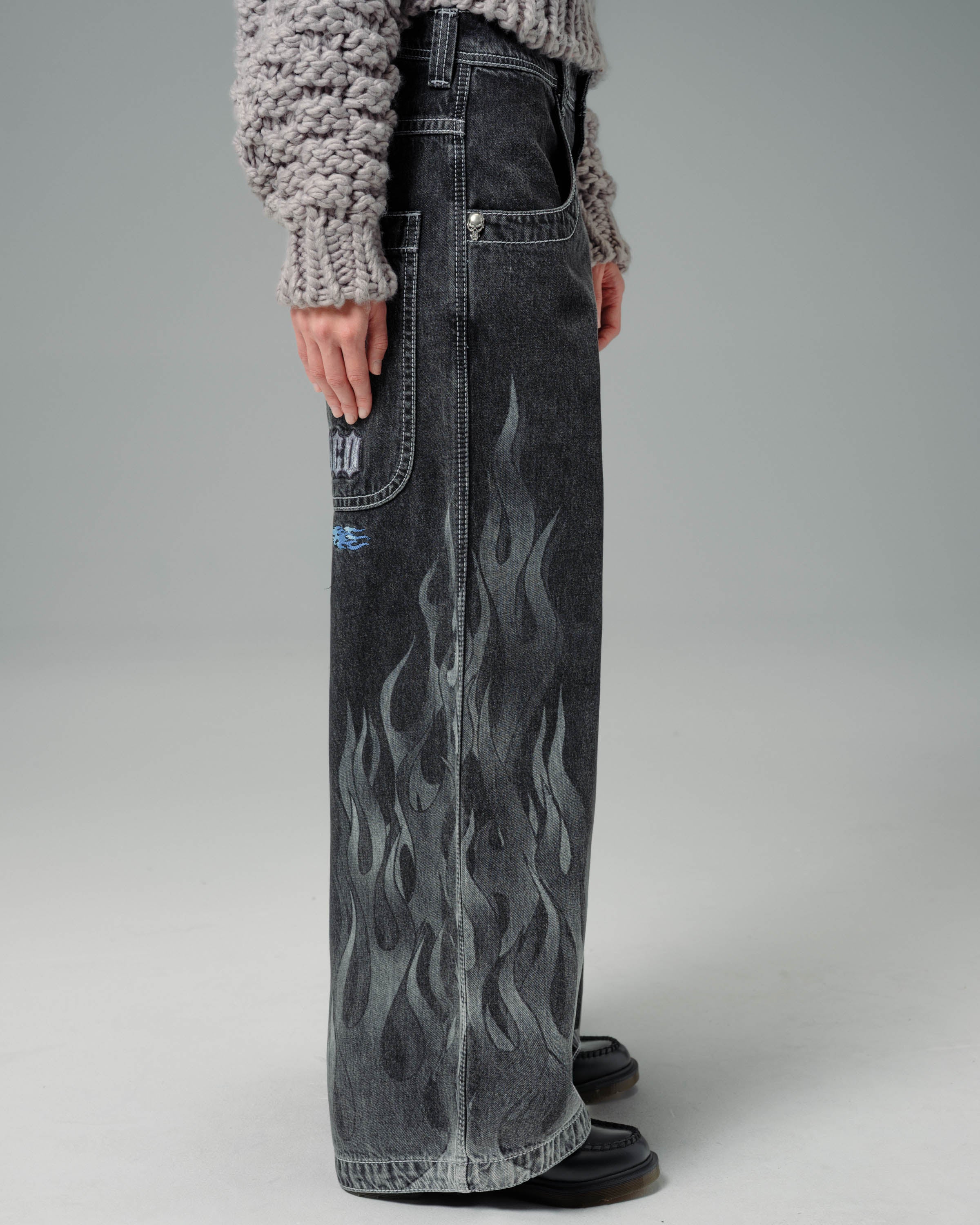 W Flame Hellfire. 26". Black Vintage. - Image 12