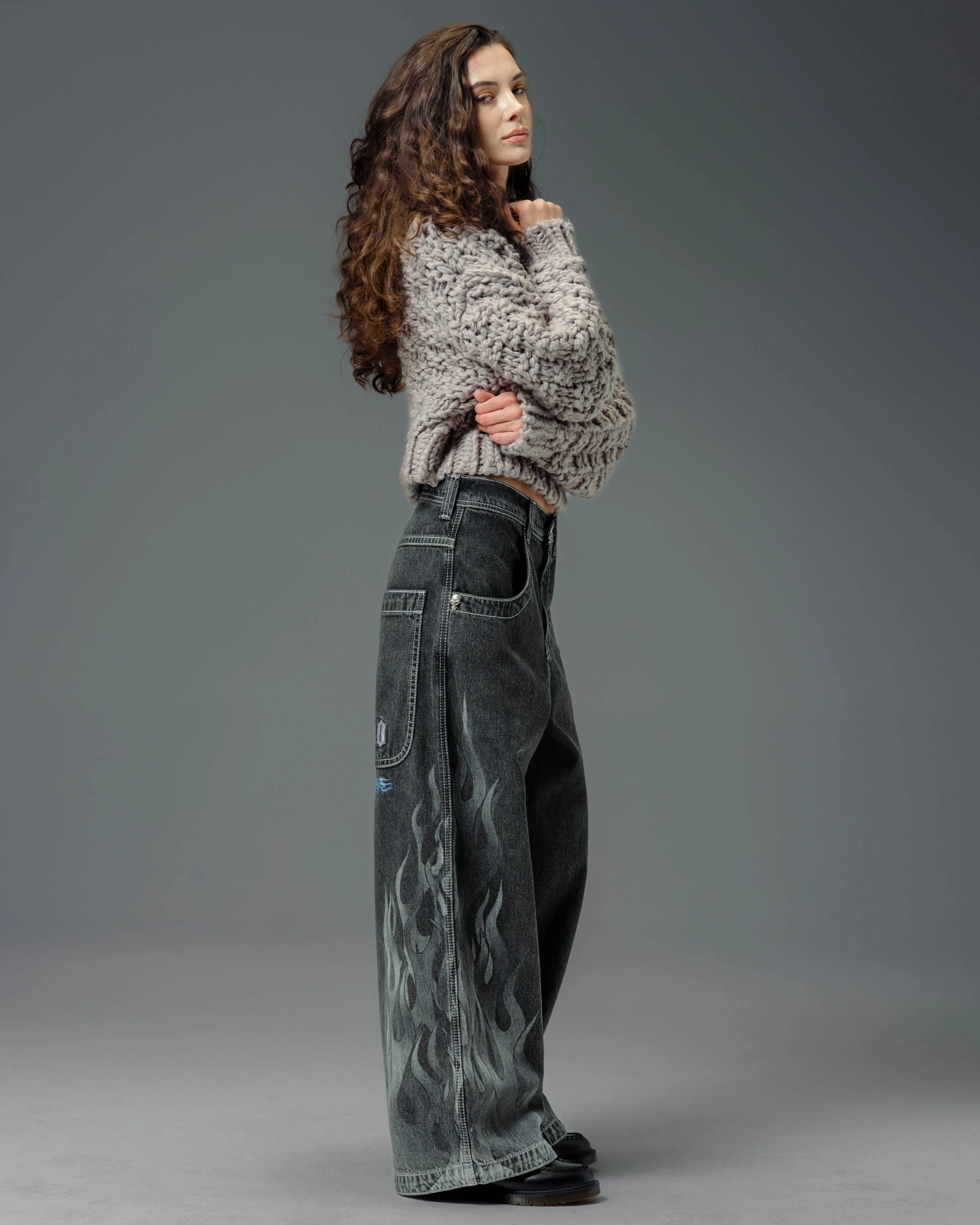 W Flame Hellfire. 26". Black Vintage. - Image 8