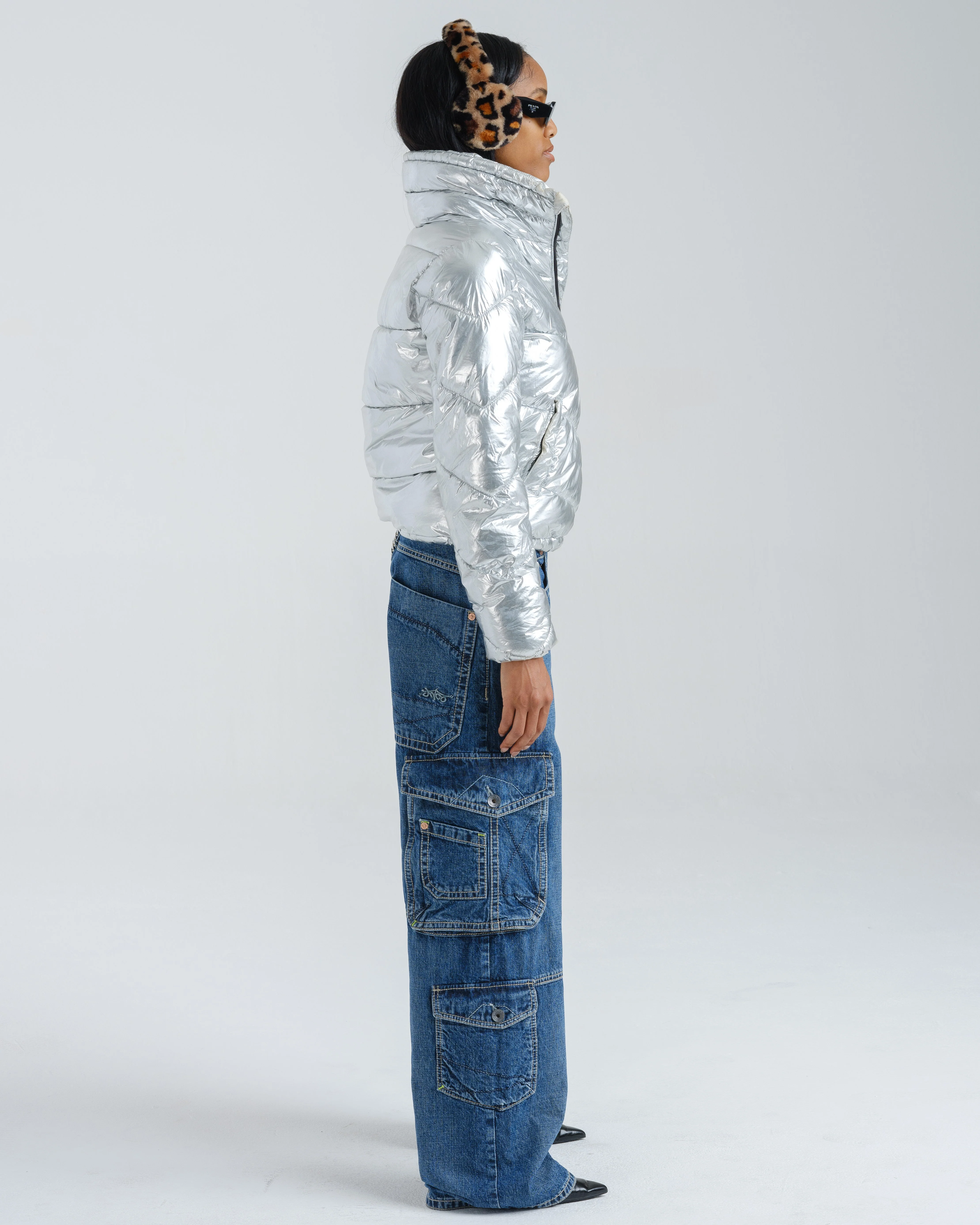 W Quad Cargo. 23". Hand-Sand Dark Stone. - Image 4