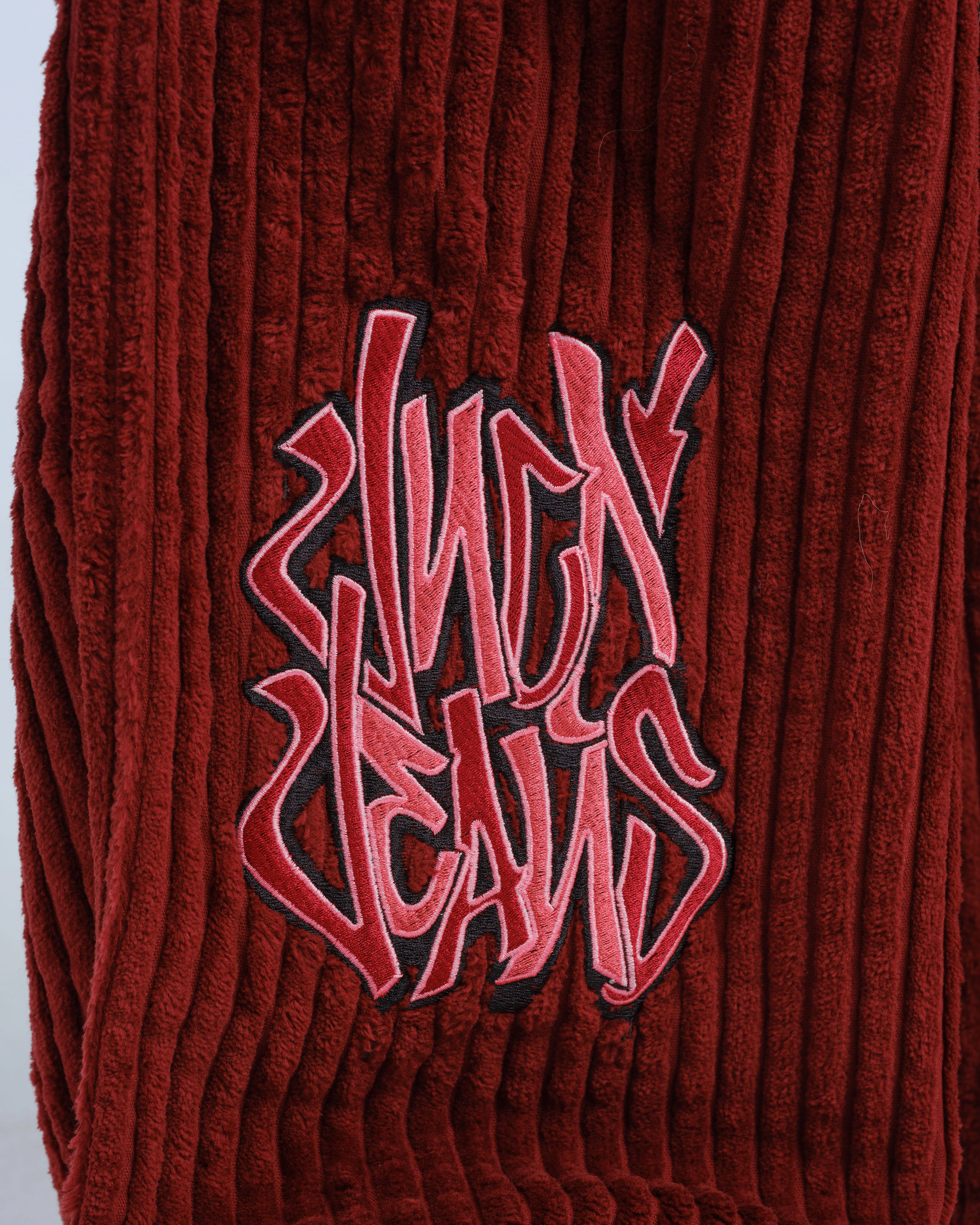 W Rollin. 26". 2 Wale Corduroy. Burgundy. - Image 9